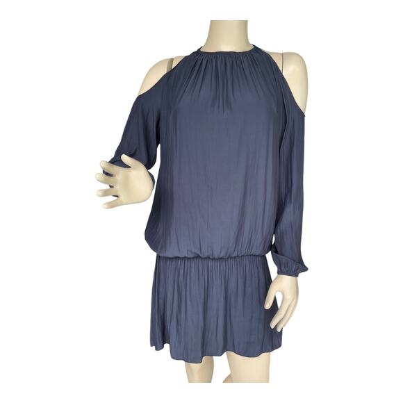 Ramy Brook Lauren Cold Shoulder Drop Waist Dress Size XS - Picture 2 of 8